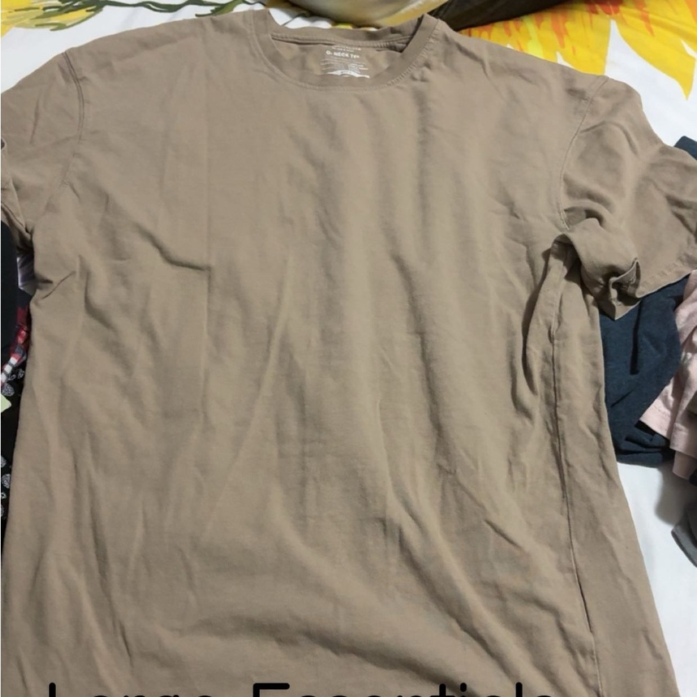 Men's Essentials Tan T-Shirt